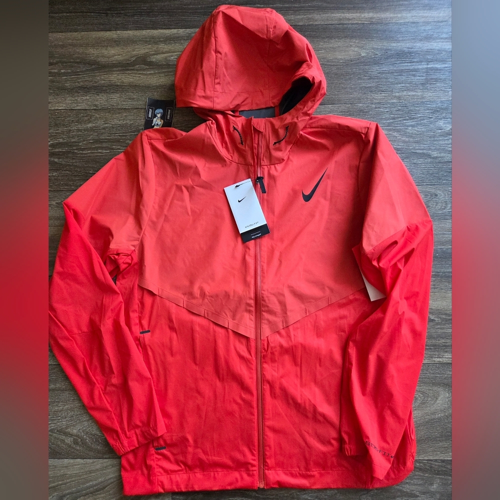 Nike AeroSwift Storm-FIT Aerogami Running Jacket Crimson Mens Size Medium